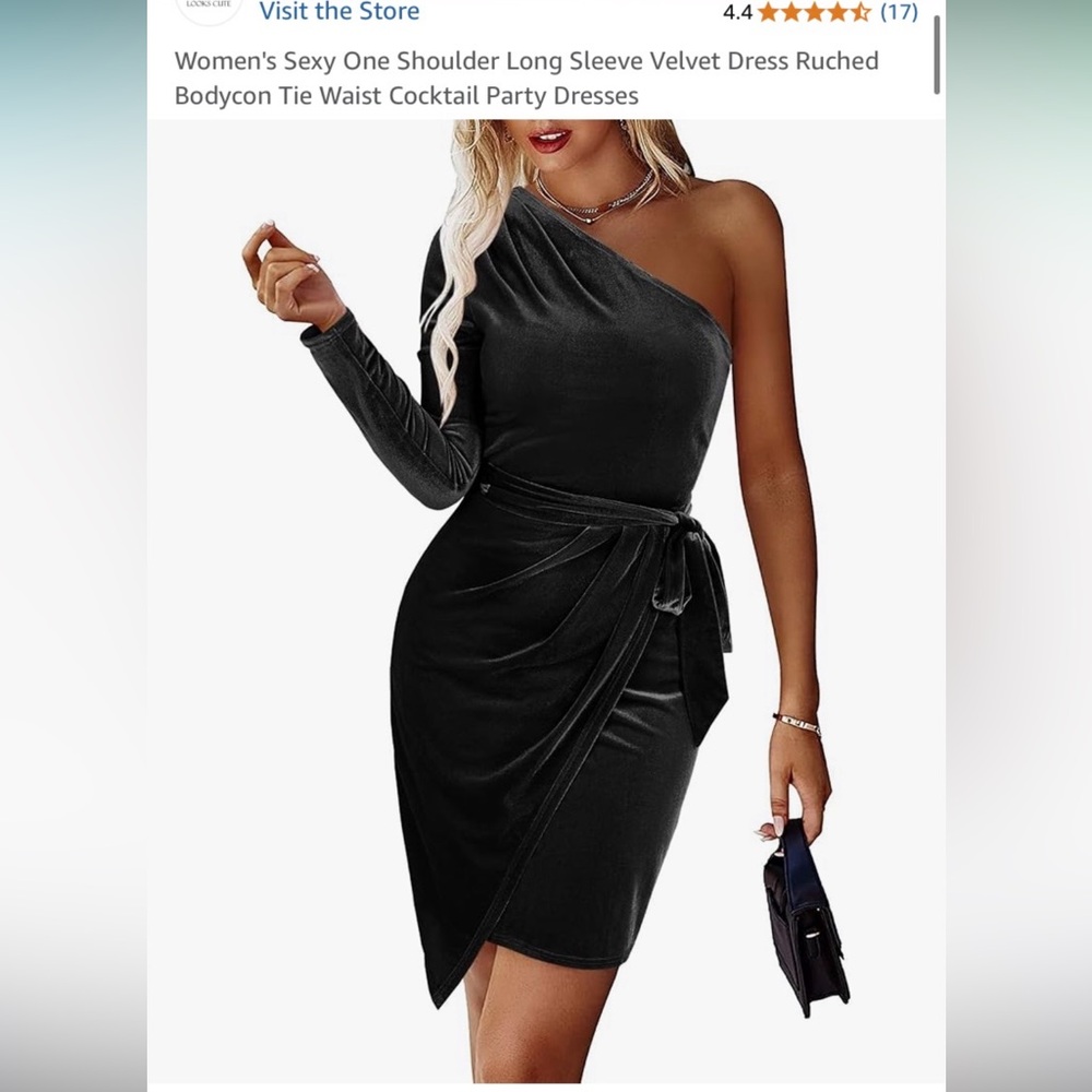 Elegant Blue Velvet Wrap Dress